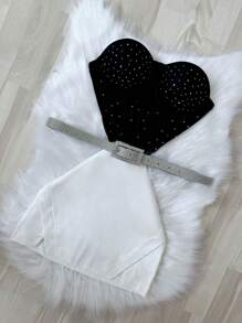 Women Two-piece Outfits - màu đen - Xem 1