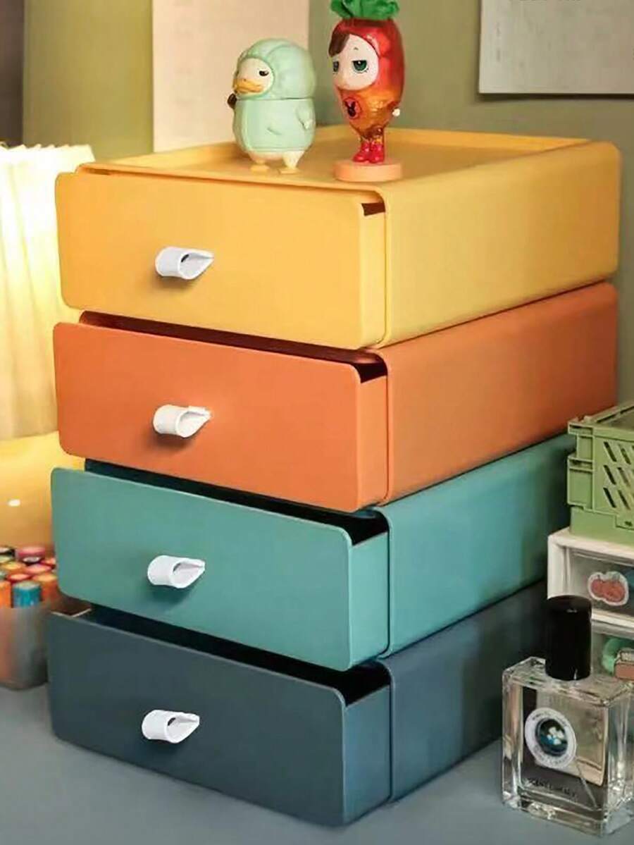 Organizador De Cajones De Varios Colores - Multicolor - Ver 1