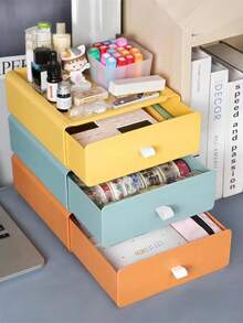 Organizador De Cajones De Varios Colores - Multicolor - Ver 4