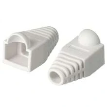 Pack Of 10 Caps For RJ45 Ethernet Connector - Grey - View 2