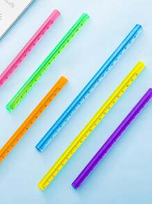 2pcs Random Color Ruler Back To School,Rulers - Multicolor - View 1