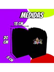 50 Dulceros de Vaca Manchas Granja Cumpleaños Fiesta Aguinaldo Volo Bolo Caja Cajita Cartón Dulceras Recuerdo - Negro - Ver 2