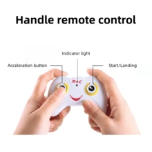 1pc Blue Rc Induction Dual Airline Suspension Helicopter, Durable, Rechargeable, With Led Light - Blue - View 9