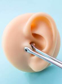 1pc Nose Ear Septum Piercing Tool Clamp - Silver - View 5