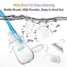 婴儿奶瓶，11 盎司/5 盎司，适合婴幼儿饮水和喂食 - 無色 - 查看 8