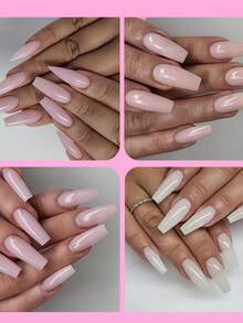 1入組15g聚合凝膠美甲，適用於指甲擴展，堅固且快速干燥的水晶凝膠，適合母親節禮物 - 粉色 - 查看 6