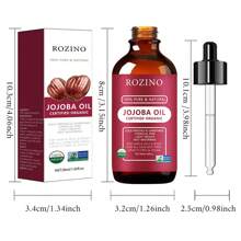 30ml天然精油,適用於所有頭髮類型和髮型,潤澤及修復毛躁分叉,同時用於芳香療法按摩、睫毛及皮膚護理效果卓著 - 白色 - 查看 10