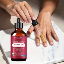 30ml天然精油,適用於所有頭髮類型和髮型,潤澤及修復毛躁分叉,同時用於芳香療法按摩、睫毛及皮膚護理效果卓著 - 白色 - 查看 5