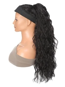 Phần mở rộng Tổng hợp Tóc đuôi gà - màu đen - Xem 3