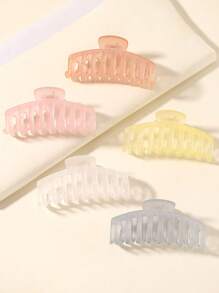 5 cái Lấp lánh Rồng Khúc xương Móng vuốt tóc Clip - Nhiều màu - Xem 4