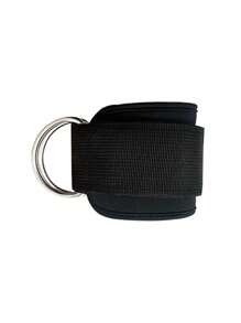 1pc Ankle Strap, Suitable For Smith Machine Attachment, Contains D-ring, Cable Machine, Resistance Band, Workout Equipment. Ideal For Leg, Abs And Glutes Training. - Black - View 7