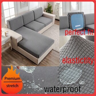 1pc Printed Elastic Sofa Cover, Fabric Couch Cover For L-Shaped Elastic Corner Sofa Seat Cushion Cover, Royal Princess Backrest Cover For Furniture Protection