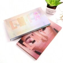 3 Lameila Makeup Eyeshadow Palettes 18 Colors With Mirror Assorted Colors - 03 Disco Dust - View 5