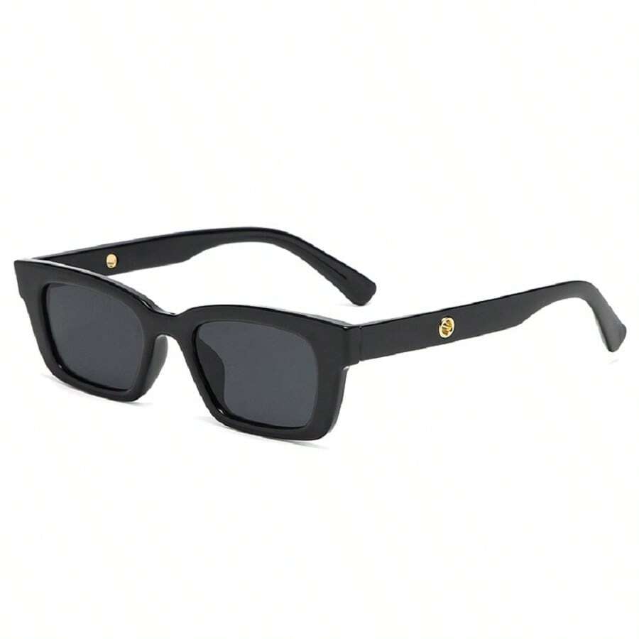 1pc Square Frame Fashion Glasses, New European And American Ins Style