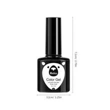 1Pc Gel Nail Polish, Popular Series Nail Gel 141 Colors Vibrant All Seasons Gel Polish- Uv/Led Soak Off Semi-Permanent Varnish For Diy Manicure Nail Art Design Gift For Women - 玫瑰紅 - 查看 5