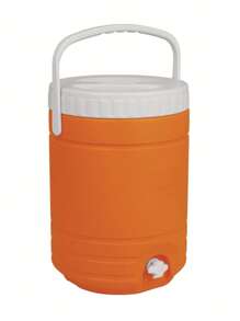 Termo de 18 L para bebidas frías - Naranja Quemada - Ver 1