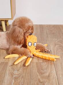 1入八爪魚設計發聲玩具 - 珊瑚橙 - 查看 12