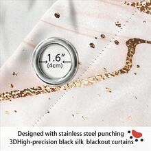 Cortinas Decorativas Estampadas Doradas.