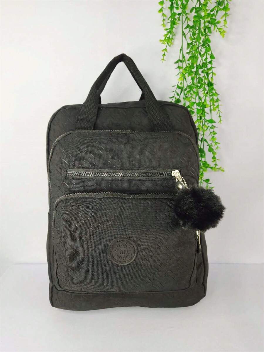 Women Fashion Backpacks - màu đen - Xem 1