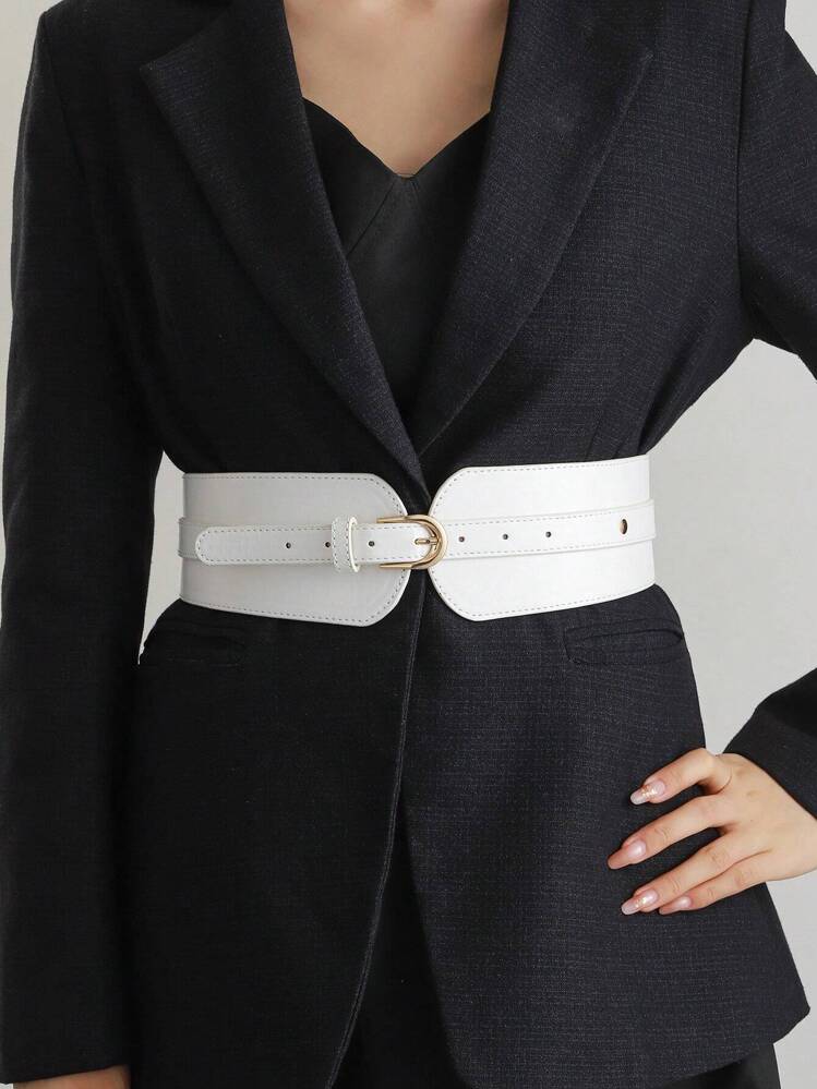 1 pièce Ceinture de taille multicolore pour femme à simple boutonnage, pour la décoration de robe et l'usage quotidien, Halloween, été, école, automne, Halloween