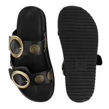 Women Platforms & Wedge Sandals - 黑色 - 查看 4