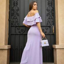 Women Dresses - Púrpura malva - Ver 2