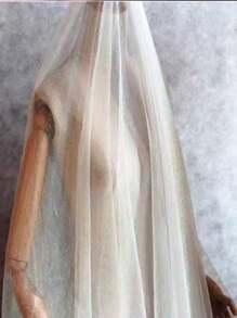 1 Miếng Biến đổi dần Hai màu Lưới Chất vải , Laser Kết cấu Nhìn xuyên qua Chất vải Chân váy dài Khăn choàng Creative Thủ công Chất vải - Nhiều màu - Xem 7