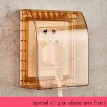 1 pezzo Copertura di protezione impermeabile per presa elettrica tipo 86 per bagno, toilette, esterno, scuola, ufficio, casa, viaggio, borsa, organizer, stoccaggio