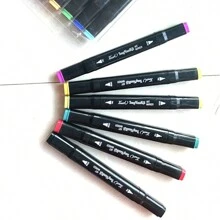 30支雙頭水彩筆酒精型素描套裝,含筆架 - 彩色 - 查看 4