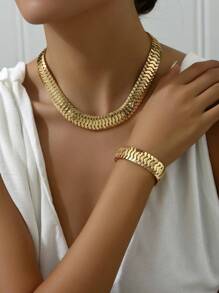 Bộ Trang Sức Nữ - Vàng - Xem 6