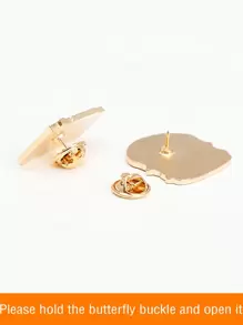 Bộ 2 ghim cài áo hình mèo, mặt dây chuyền ba lô thời trang đa năng, thiết kế hoạt hình dễ thương làm quà tặng cho bạn thân, phụ kiện cực kỳ hấp dẫn dành cho người yêu động vật và vũ trụ - Nhiều màu - Xem 7