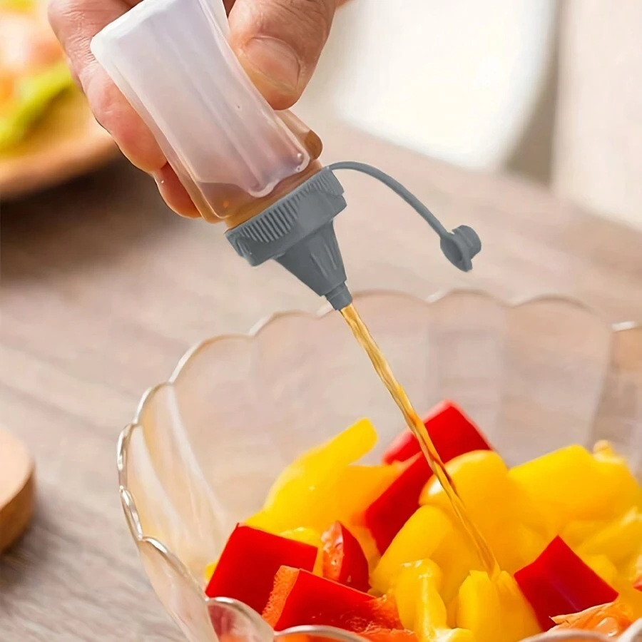 1入組便攜調味擠壓瓶 - 灰色 - 查看 1