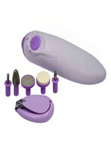 7 In-1 Manicure Set & Nail Dryer - Multicolor - Ver 4