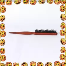 1 件女士蓬松野猪毛刷 - 带齿和鼠尾梳的蓬松梳，用于分片，用于控制边缘、倒梳、抚平和造型细发以打造丰盈效果、万圣节、发刷、梳子、美发工具、理发沙龙美容旅行必需品的美发产品和配件、返校、旅行度假必需品、女士发饰、刷子、发刷、边缘刷、刷头发、发梳、梳头发、顺发刷、球刷、迷你发刷、发刷套装、木梳、梳子、光滑后刷、发刷、边缘刷、刷头发、发梳、发刷套装、梳头发、迷你发刷、顺发刷、美发产品、美发工具、美发用品、护发、卷发刷、理发师、理发配件、美发设备