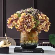 1入組人工花絲光九重葛花束,適用於秋季萬聖節聖誕節裝飾婚禮瓶裝餐廳臥室裝飾節日生日派對配件婚禮場地背景裝飾