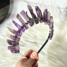 Trang trí đầu và mũ - Màu tím - Xem 2