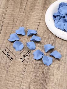 20pcs/set Simple And Fashionable Acrylic Rose Petals For Diy Jewelry Accessories - Black - View 10