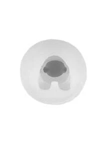 Khuôn silicon hình gấu bông 3D dùng làm nến thủ công, đá hương liệu, đồ trang trí, quà tặng tự làm - trắng - Xem 5