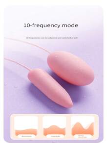 Pointed round bouncing egg vibrator clitoris massager, one piece, soft rubber /ABS, USB, strong earthquake adjustment, portable and fun, dustproof , double-cool explosion, ten-frequency mode, satisfying desire, passionate strong earthquake, and dual-purpose in body. Waterproof life, fast charging, strong battery life, easy storage, vibrator clitoris massager, can be used on trains and planes, suitable for home or travel.
