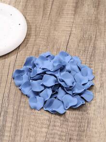 20pcs/set Simple And Fashionable Acrylic Rose Petals For Diy Jewelry Accessories - Black - View 9