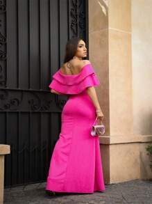 Women Dresses - Rosa Fucsia - Ver 2