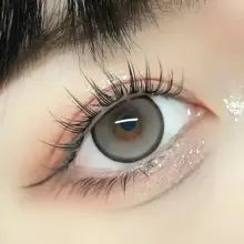 Coffee Gray Colored Contact Lenses, Unisex, Diameter 14.5mm, Fashion Cosmetic Makeup