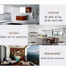 1 pezzo Copertura di protezione impermeabile per presa elettrica tipo 86 per bagno, toilette, esterno, scuola, ufficio, casa, viaggio, borsa, organizer, stoccaggio