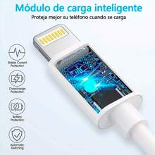 Cable De Carga Para Iphone Tipo C a Lightning 1 y 2 metros
