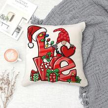 1只聖誕裝飾愛心小妖精枕套 - A - 查看 3