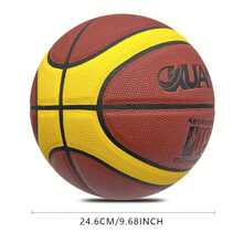 1pc High Elastic Soft Basketball Set For Indoor And Outdoor Games And Training - Perfect For Adults And Students,Gifts For Halloween, Thanksgiving, Halloween - Multicolor - View 2