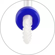 1个陶瓷美甲钻头，用于去除死皮、抛光指甲和去除水钻角质层，适用于美甲修脚、美甲艺术等。美甲用品、美甲工具、美甲艺术工具、返校季、美甲、美甲工具，适用于假指甲。 - 藍色 - 查看 6