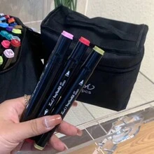 30支雙頭水彩筆酒精型素描套裝,含筆架 - 彩色 - 查看 3