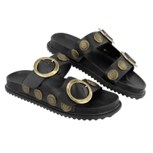 Women Platforms & Wedge Sandals - 黑色 - 查看 1