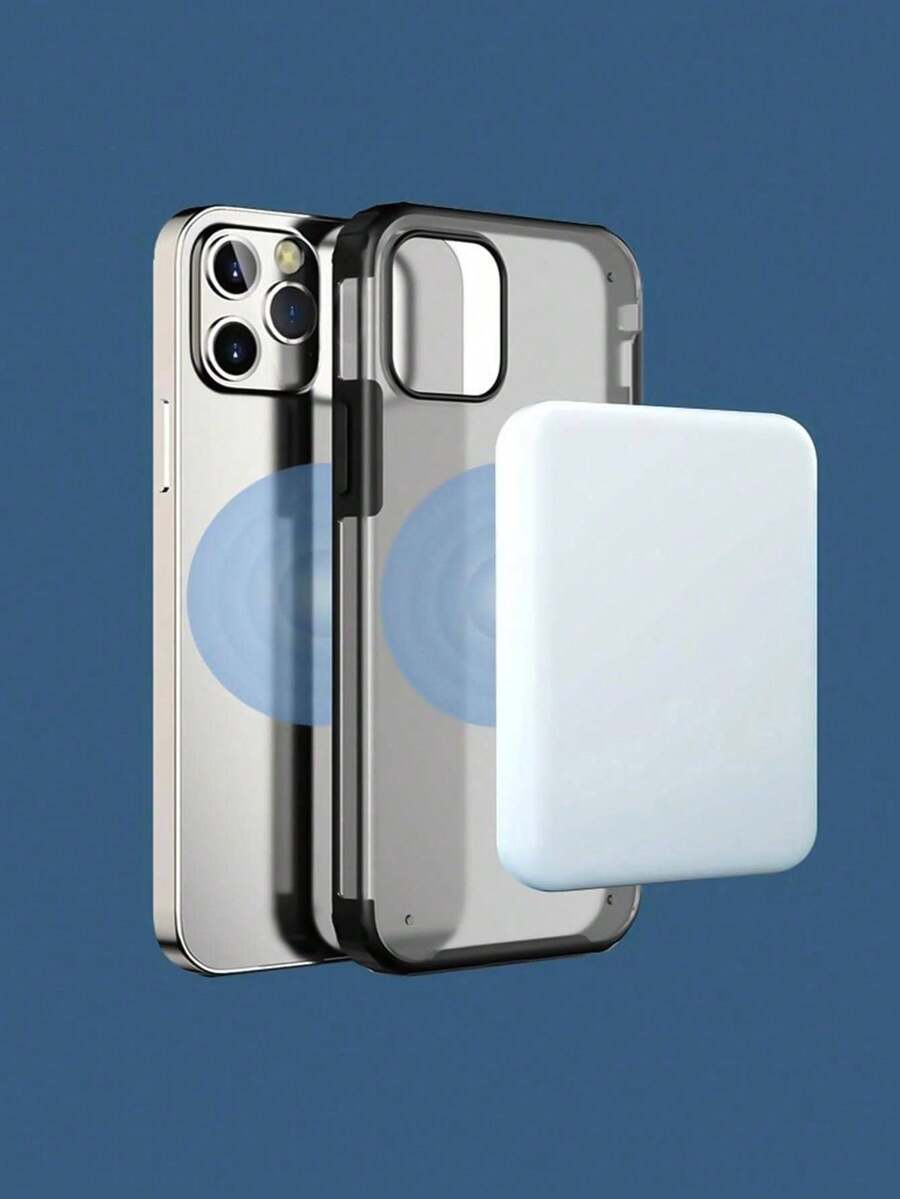 ZeroPiel Bateria Externa Inalambrica MAGSAFE para iPhone (Genérica) - 5000mAh - Ver 1